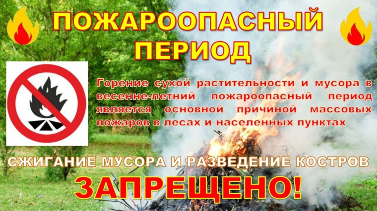 На территории Белгородской области продлён особый противопожарный режим.